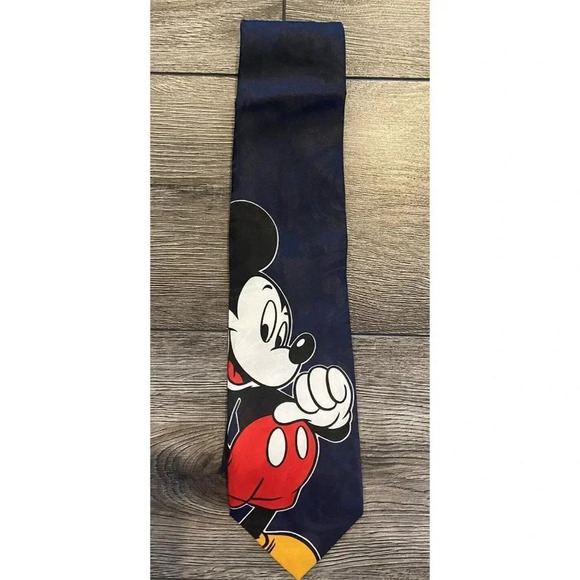 Vintage Disney Unlimited Tie Mickey Mouse - Picture 1 of 2